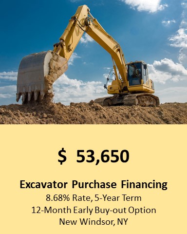 Excavator Purchase