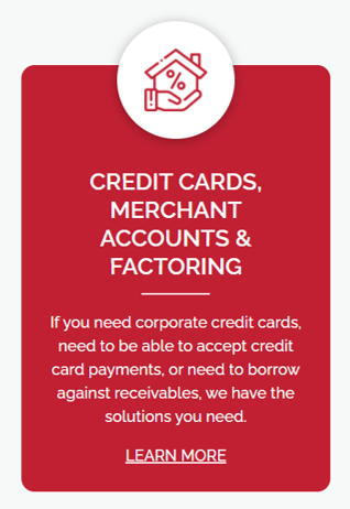 Credit Cards, Merchant Accounts & Factoring